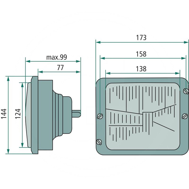 Hella Main headlight